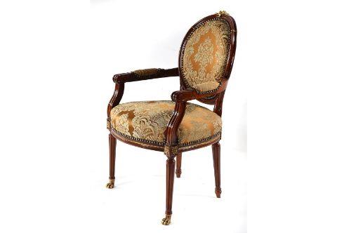 Seating antique furniture and upholstery of chair, arm chair, bergère, throne arm chairs, fauteuil, office chairs, canapé, salon sets, sofa, bar stools, banquette, gilded salon set, love seat, Biedermeier arm chair, Empire style swivel arm chair , foot stools, Mr & Mrs arm chairs, French style seating antique furniture, French style salon, Italian style seating antique furniture, Louis XV salon set, Louis XVI style sofa, living room and reception room use for luxury homes,